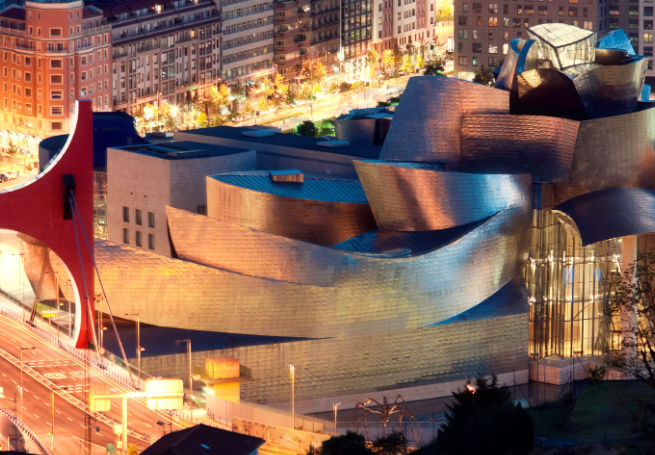 Museu Guggenheim Bilbao, na Espanha